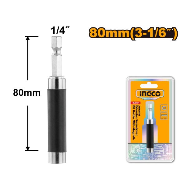 Ingco Extension screwdriver bit holder with Magnetic