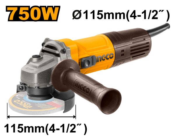 Ingco Angle Grinder (750W)