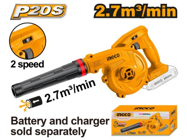 Ingco Lithium-Ion Blower (20V)