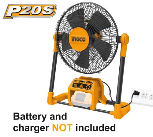 Ingco 20v Cordless fan