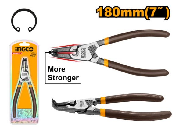 Ingco Bent Head Circlip Pliers