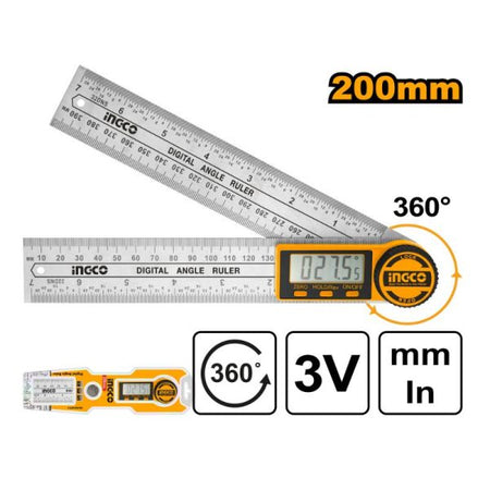 Ingco Digital Angle Ruler