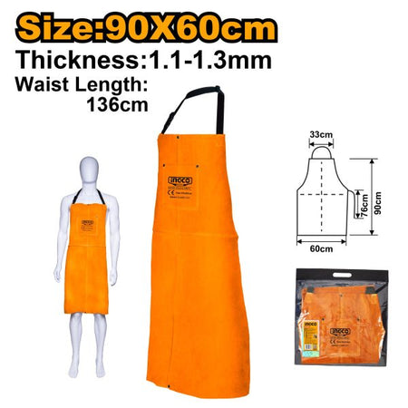 Ingco Leather Welding Apron