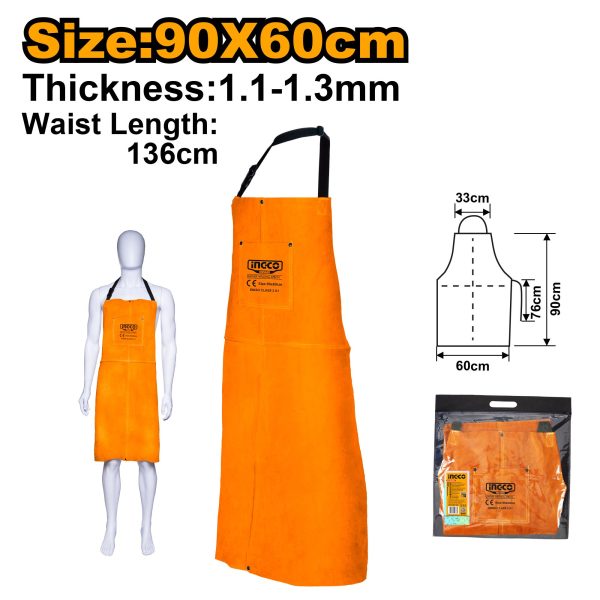 Ingco Leather Welding Apron