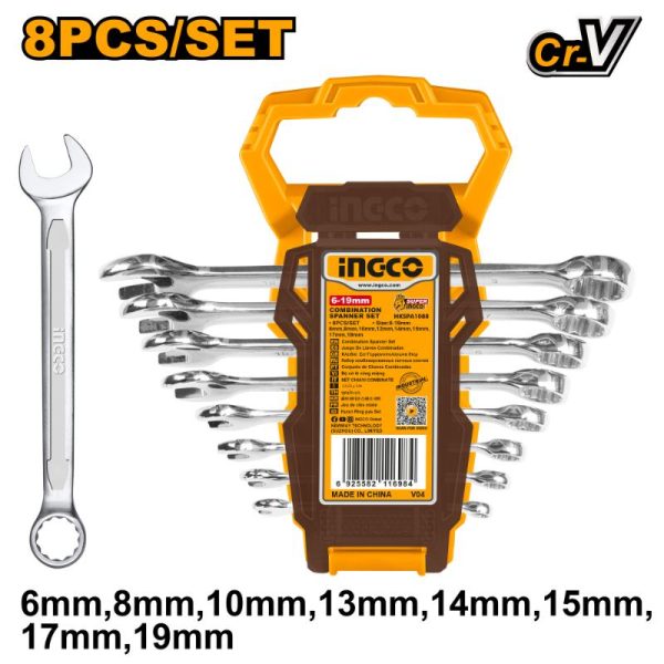 Ingco Combination Spanner Set