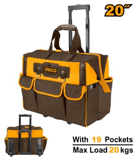 Ingco Rolling Rigid Tool Bag