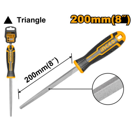 Ingco Triangle Steel File